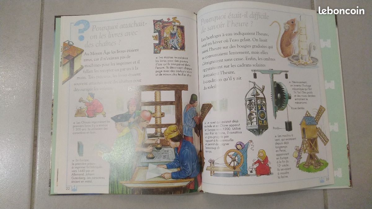 Livre le moyen-âge ou quand comment État NEUF (image 6)