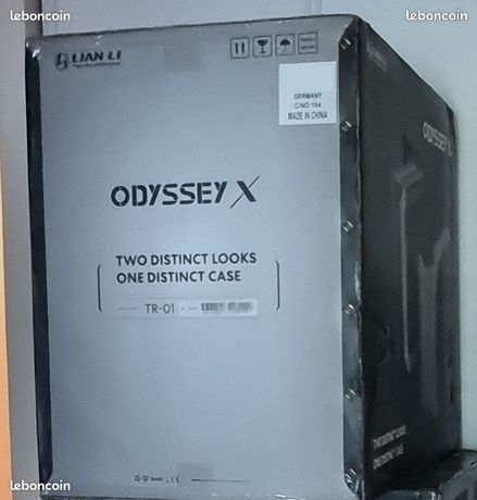 NEUVE / SCELLÉE — Boîtier Full Aluminium Premium & Verre Trempé : ODYSSEY X BIG TOWER SILVER — 3 Configurations Modulaires — E-ATX RTX 5090 5080 / Workstation IA / Watercooling Extrême 4