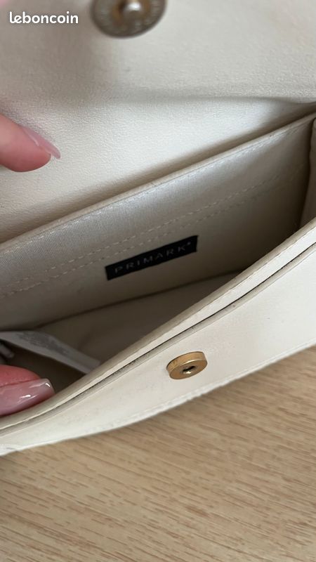 Petit sac à main blanc (image 2)