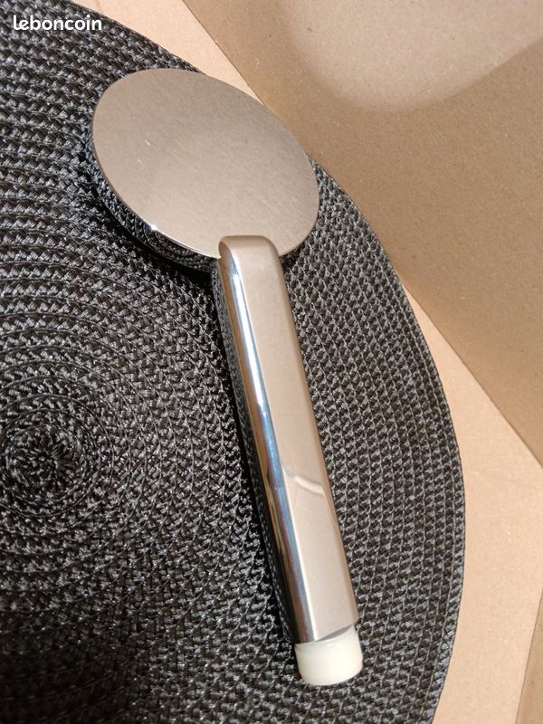 Poire de douche couleur inox (image 3)