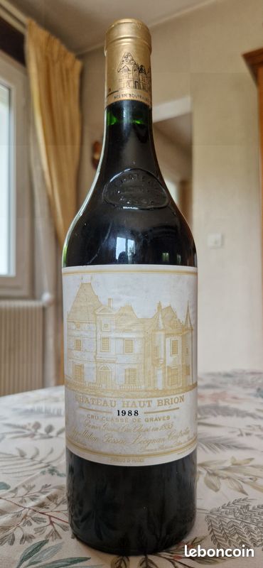 Bouteille vin rouge Bordeaux Chateau HAUT-BRION 1988 (image 8)