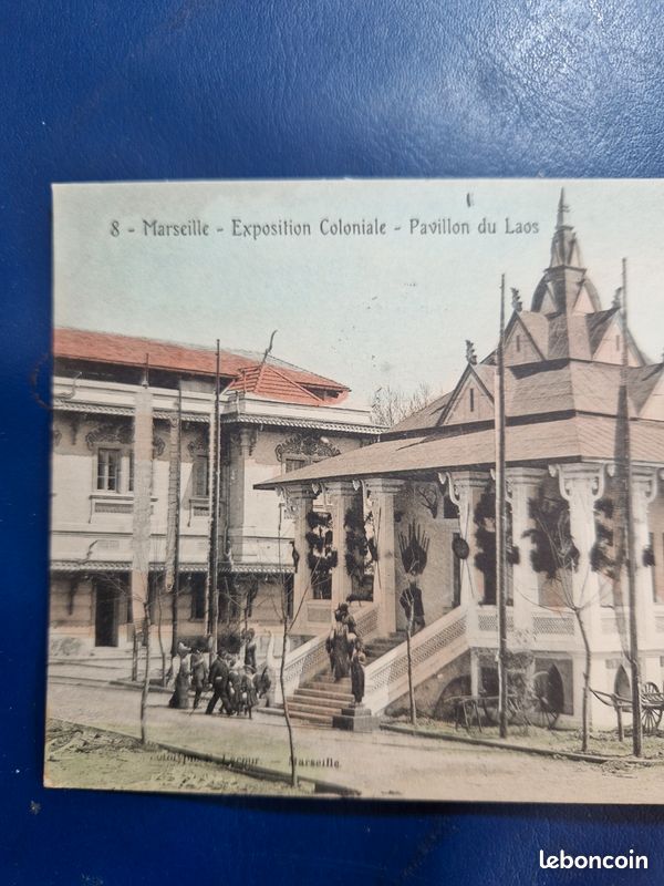 Cpa Marseille, Exposition Coloniale, Bouches du Rhône 13 (image 2)