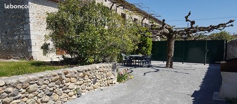 MAISON EN PIERRE au Sud d'AUBENAS - BAIGNADE à 200m en RIVIERE ARDECHE (image 3)