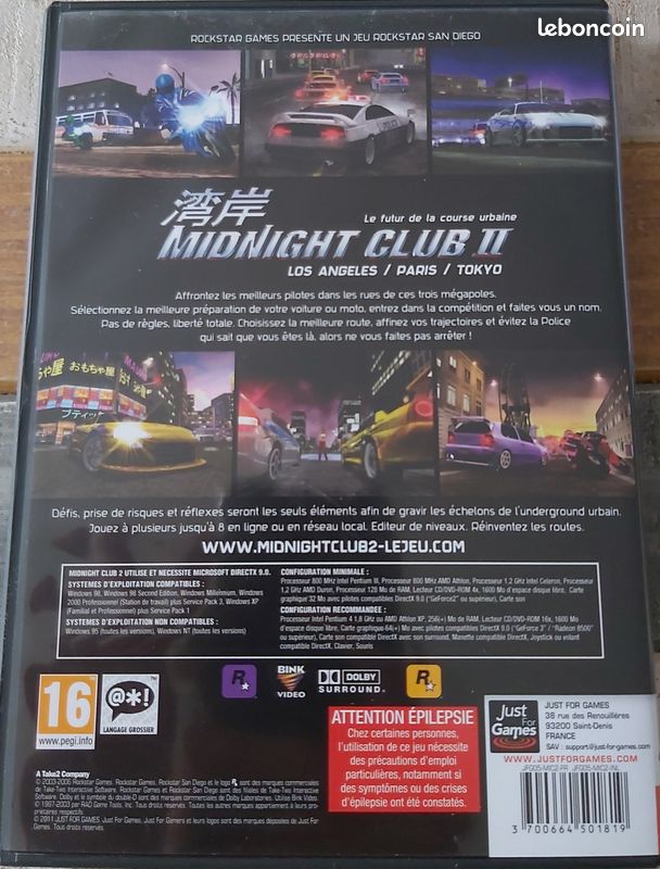 Midnight Club 2 Jeu PC (image 2)