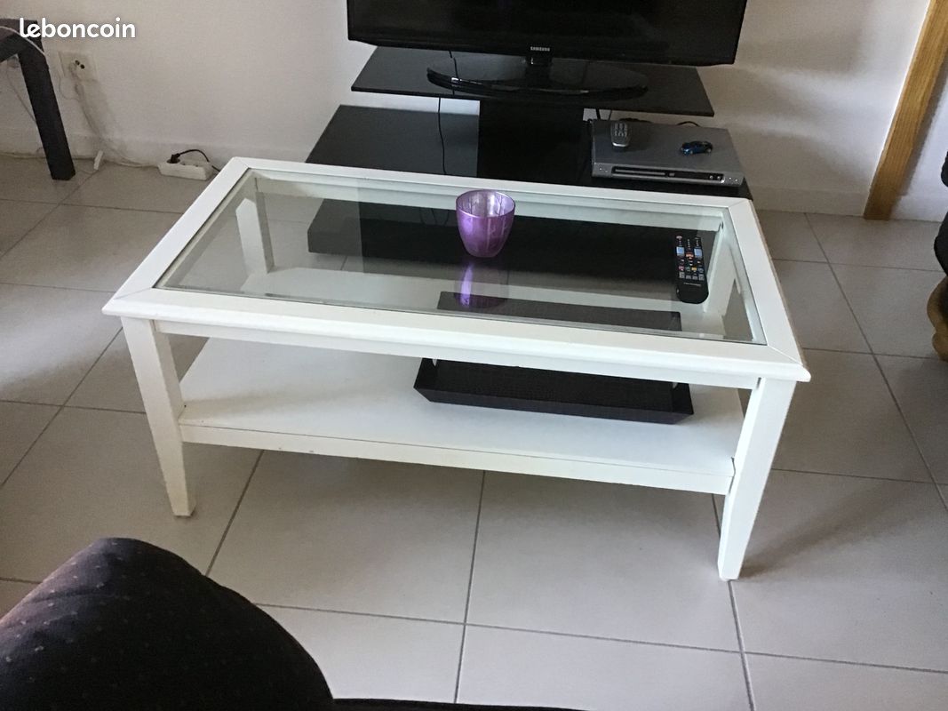 Table salon blanche (image 1)