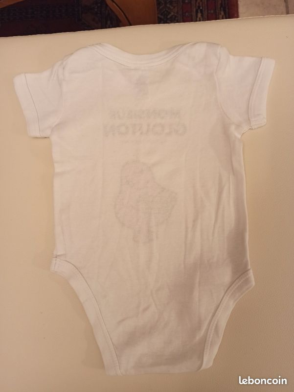 Body 3/6 mois monsieur Glouton (image 2)