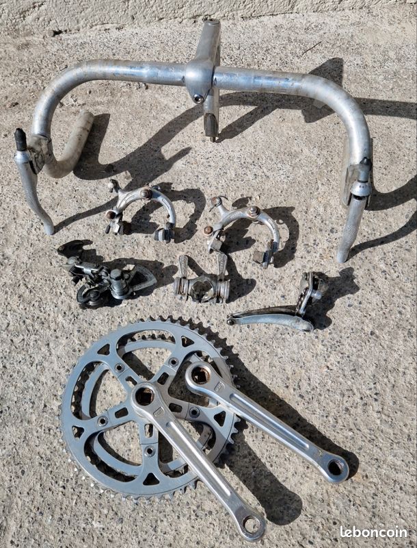 Pédalier campagnolo gran sport 3 bras - Équipements vélos