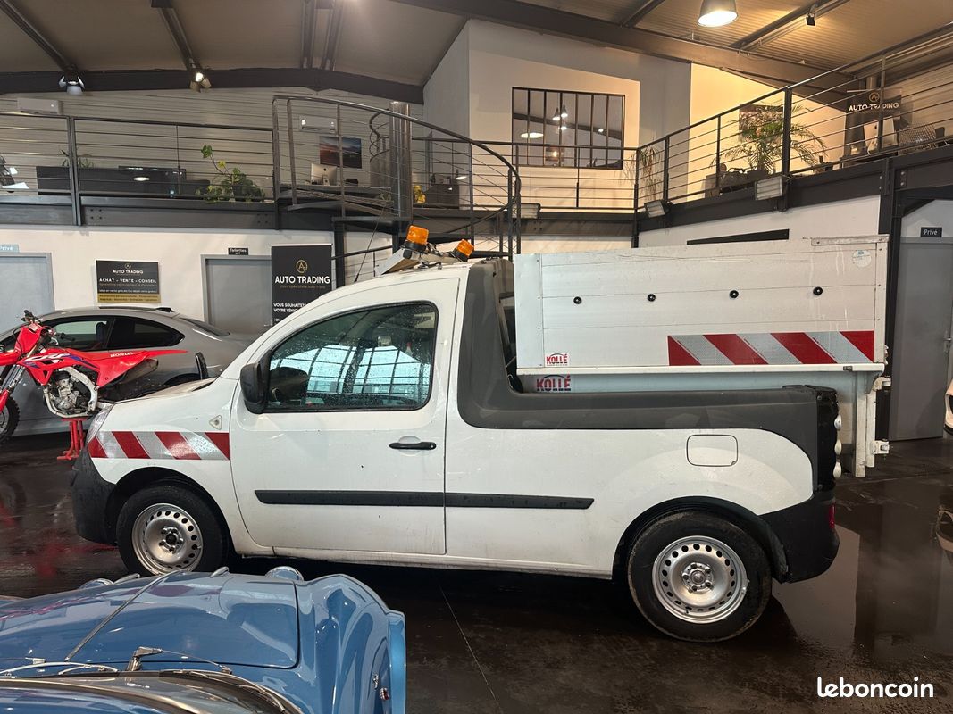 RENAULT KANGOO 1.5 dCi 90 Zen pick up benne basculante - benne hydraulic - distribution faite (image 3)