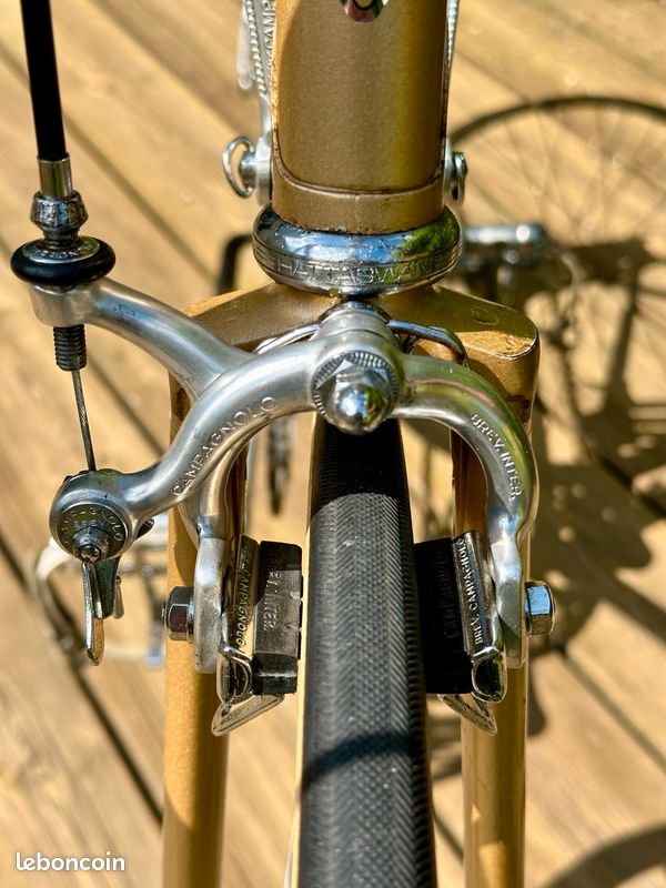Ancien moyeu Campagnolo brochettes à dégagement rapide essieu vélo