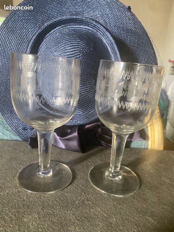2 verres Edwardian (image 1)