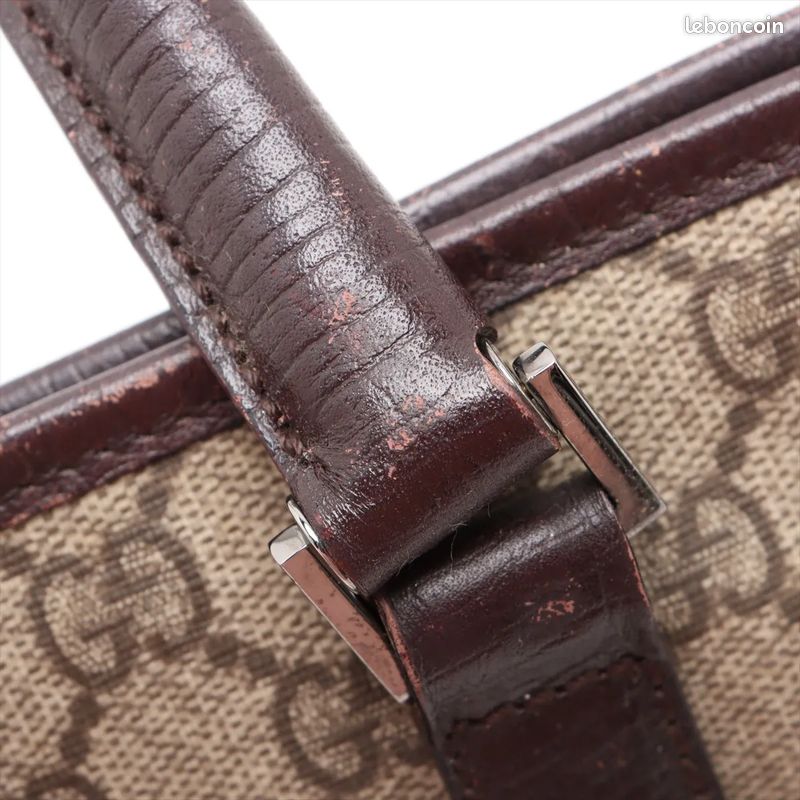 Sac Gucci GG Supreme bag Beige fourre tout cabas (image 8)
