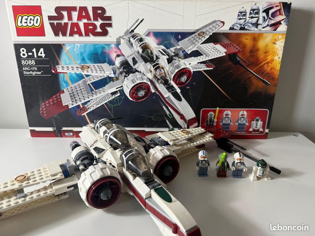 [URGENT] LEGO Star Wars 8088 ARC-170 Starfighter - 2010 COMPLET - Jeux ...