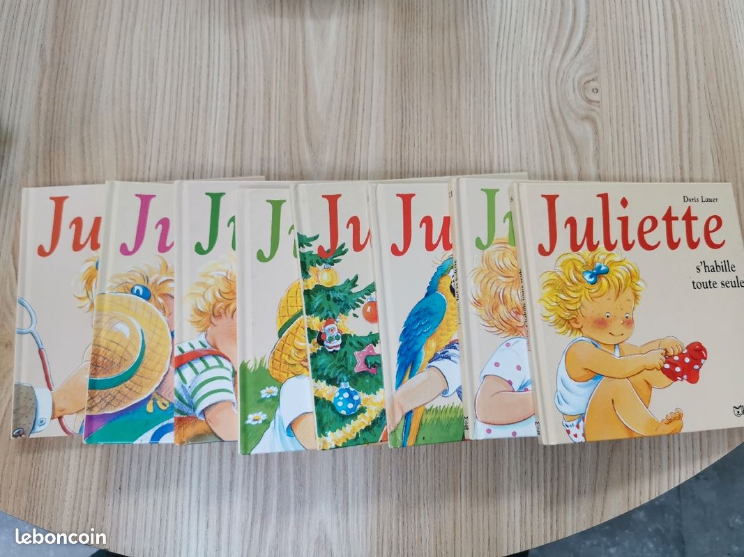 Lot 8 livres " Juliette" (image 1)