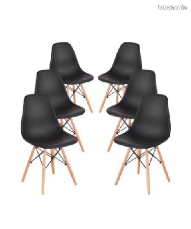 Lot de 6 chaises (image 1)