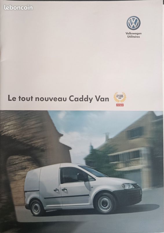 Lot 5 catalogues brochures Volkswagen caddy 2004/2009 #239 (image 6)
