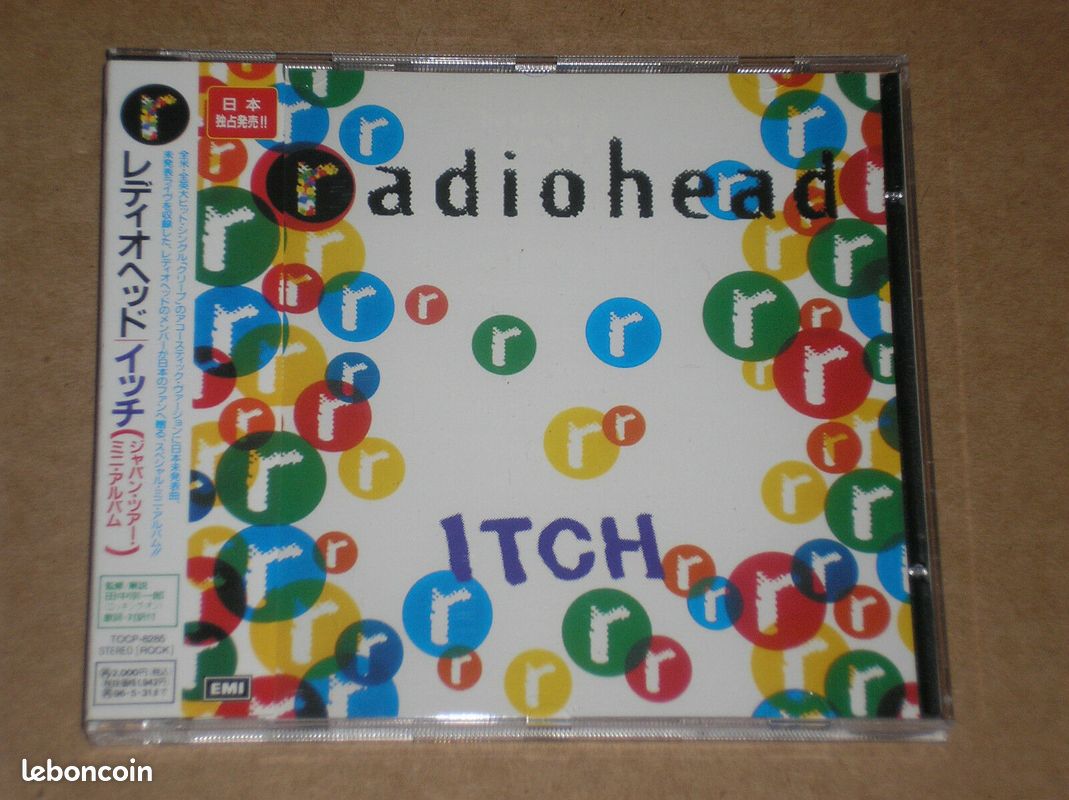 CD EP Radiohead ITCH import Japon RARE (image 1)