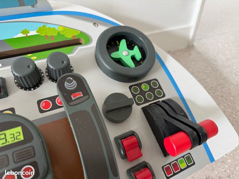 Tableau de bord avion jeux enfant (image 4)