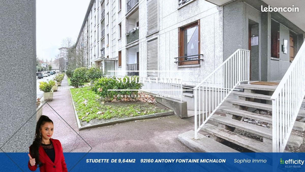 Appartement 1 pièce 10 m² · à Antony · 10 m² · 65 000 €