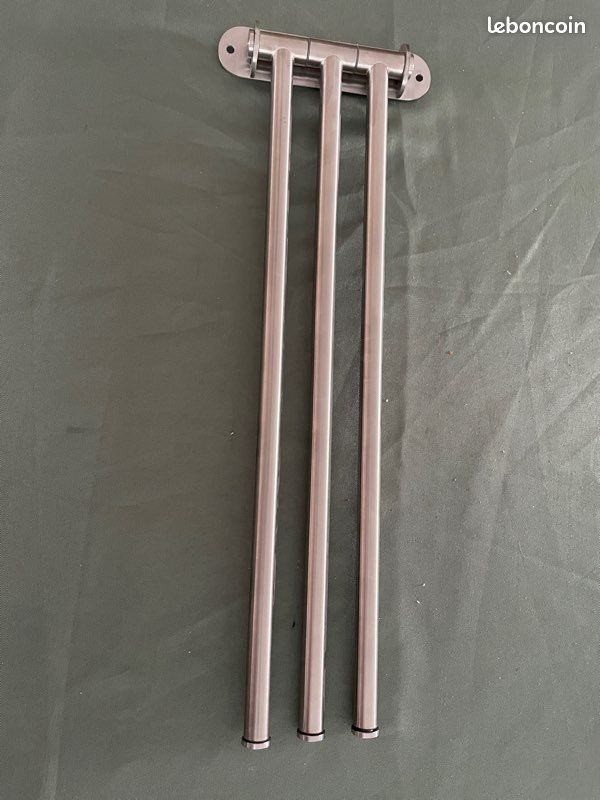 BROGRUND Porte-serviettes 3 barres, acier inoxydable (image 1)