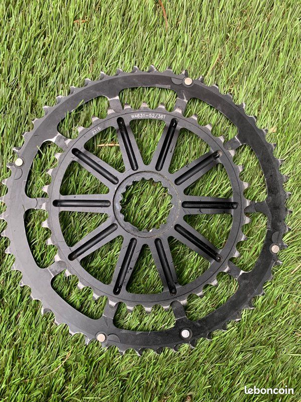 Plateau Araignée Cannondale SL Et Manivelle 175mm – 53/39T (Occasion, Double Plateau)