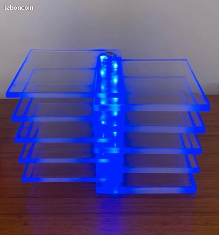 Lampe Tybble Cube Space Age Ikea Vintage (image 7)
