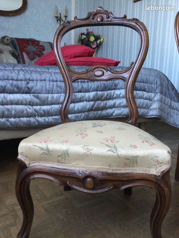 Fauteuil et chaise basse (image 2)