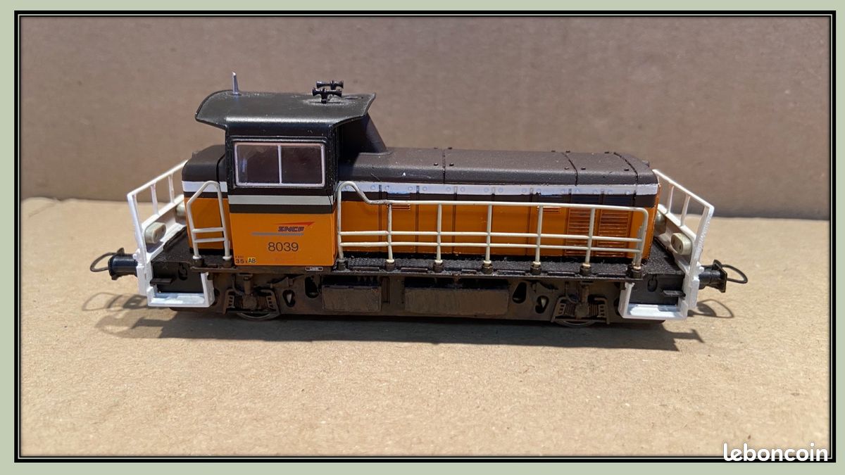 Locotracteur à bielles T5519 orange privé PIKO PIK-97759 : Maurienne