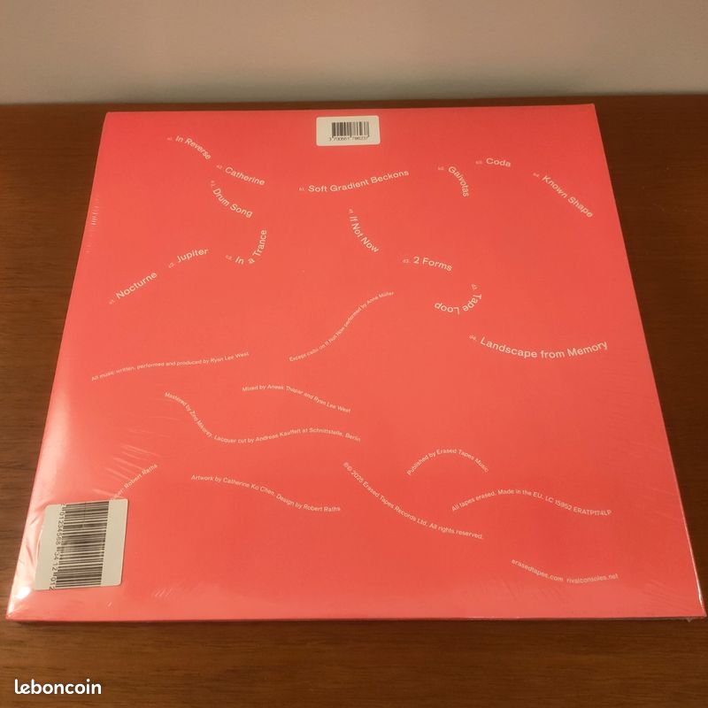 Vinyle Rival Consoles - Landscape From Memory (image 2)