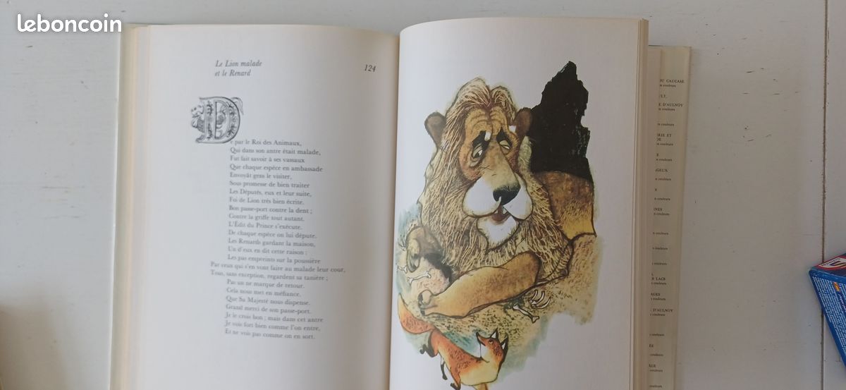 Livre « Fables choisies de la fontaine » (image 3)
