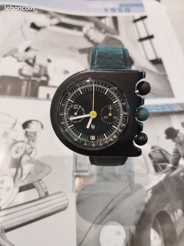 Aiguille De Chrono Seconde Valjoux 7733/7734 - Orange, NOS, Pour Mouvement Valjoux