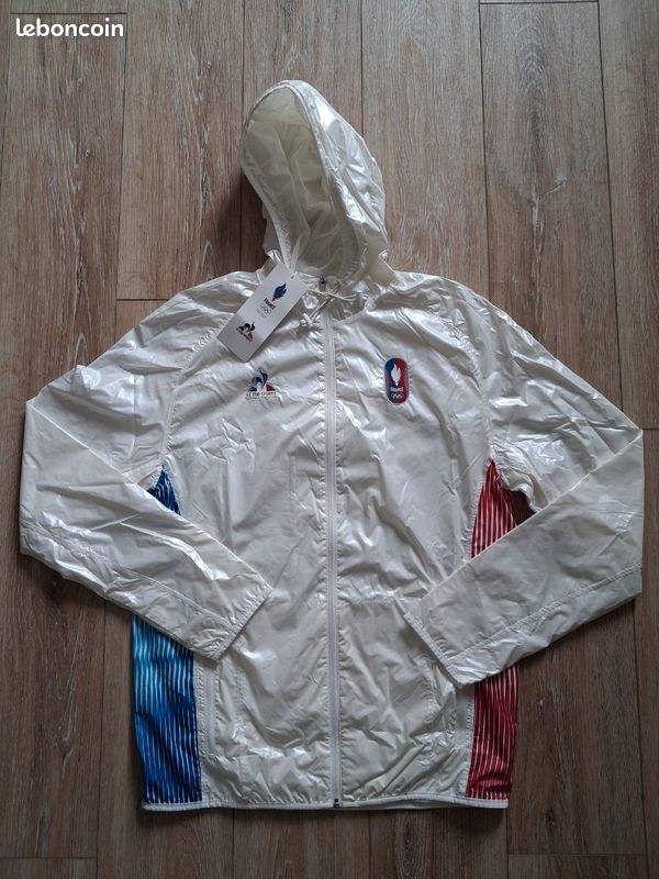 Veste LE COQ SPORTIF Rouge taille M International en Coton - 32804792