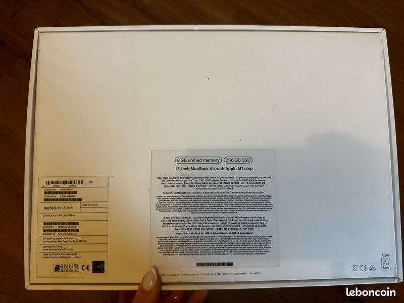 MacBook Air 13" M1 2020 – Écran HS (image 6)