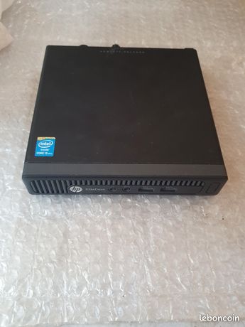 HP ProDesk 600 G3 DM/Core i5 6500T 2,5 GHz / 8 Go de RAM / SSD 256 Go / Intel HD Graphics/Windows 10 Pro (reconditionné