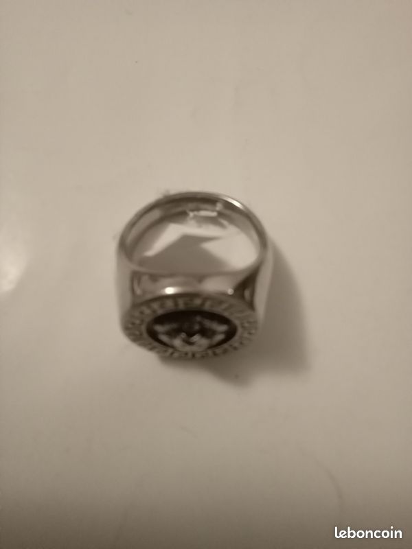 Bague tête de lion acier taille 12 neuf (image 2)