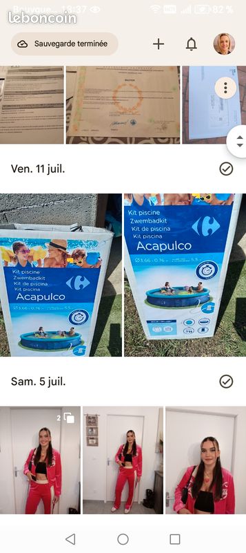 Piscine ronde à gros boudin (image 1)