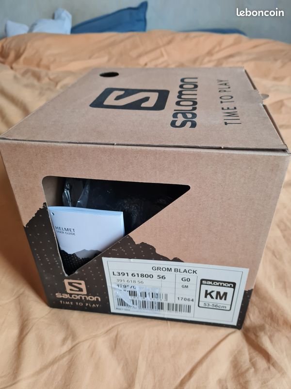 LOT : Casque de ski Salomon enfant 53 cm/56 cm (Taille M) + Masque de ski Wedzee beau temps (image 8)