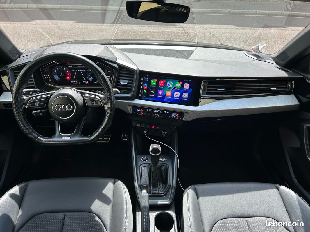 AUDI A1 SPORTBACK 40 TFSI 207 ch S- LINE S-TRONIC ENTRETIEN 100% AUDI GARANTIE AUDI 2027 ORIGINE FRANCE 1ER MAIN ENCEI (image 12)