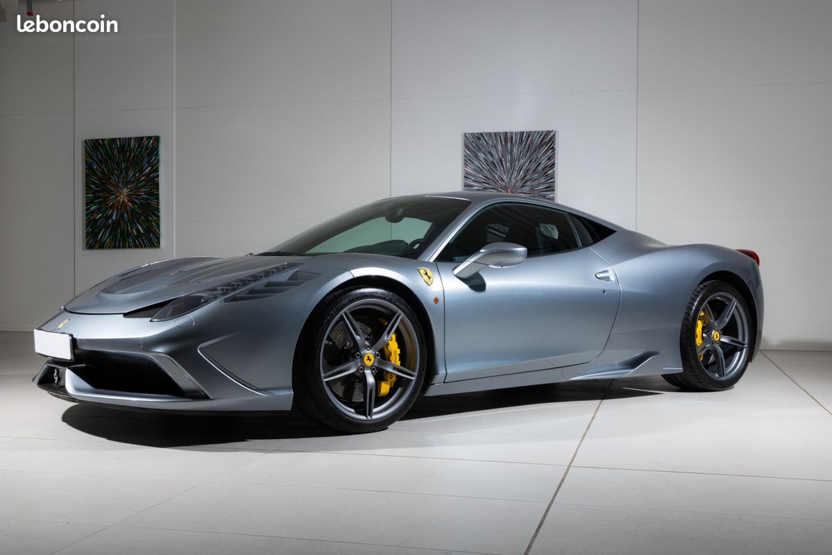 Ferrari 458 Speciale V8 4.5 605ch - Carbone - Grigio Titanio (image 4)