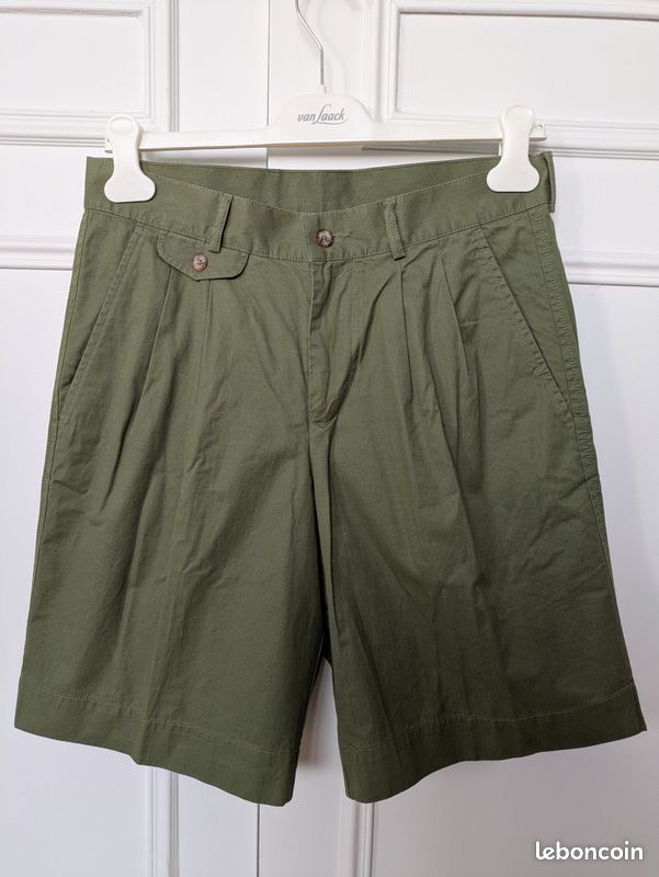 Short-bermuda femme kaki, Lacoste, t. 38 (image 1)