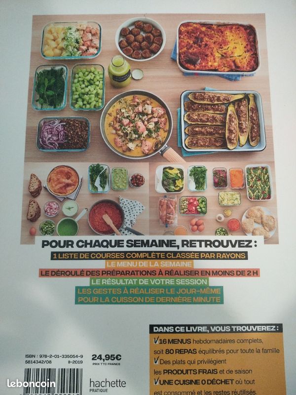 Livre pour cuisiner tous les repas de la semaine (image 5)