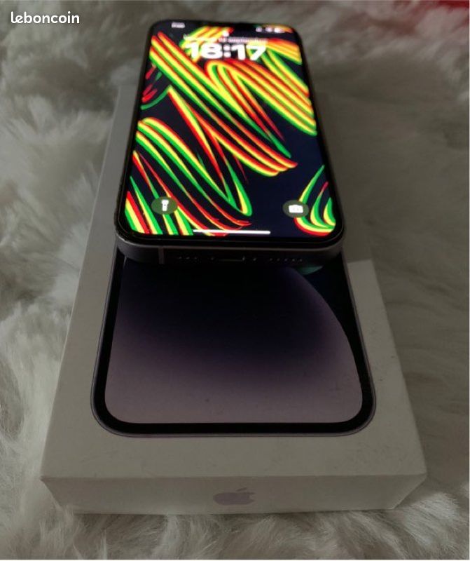 IPhone 14 Mauve – 128 Go – Très bon état (image 1)