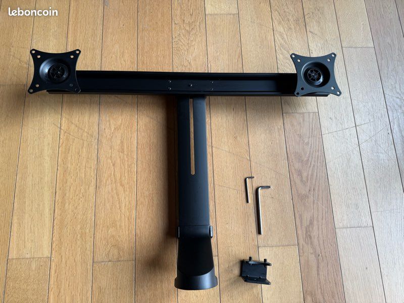 RICOO Support PC 4 Écrans TS6011 13-27 (33-69cm) Orientable Inclinable RICOO Support PC 4 Écrans TS6011 13-27 (33-69cm) Orientable Inclinable