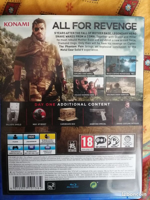 The phantom pain ps4 (image 2)