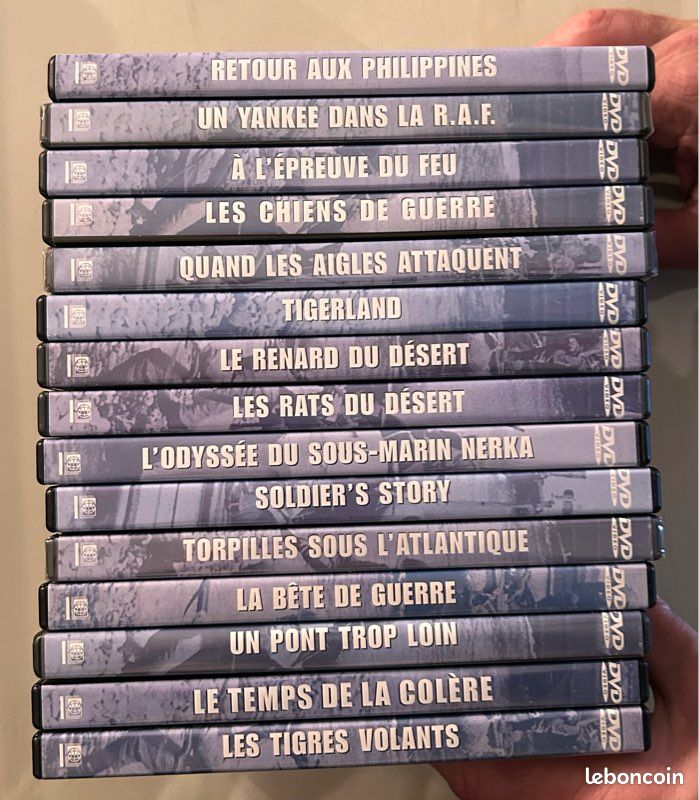 15 DVDs - films de guerre de la collection Atlas (image 2)
