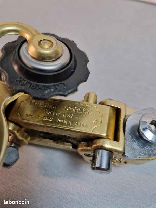 Dérailleur arrière SIMPLEX SUPER LJ SLJ PX10 Mercier Gitane F01
