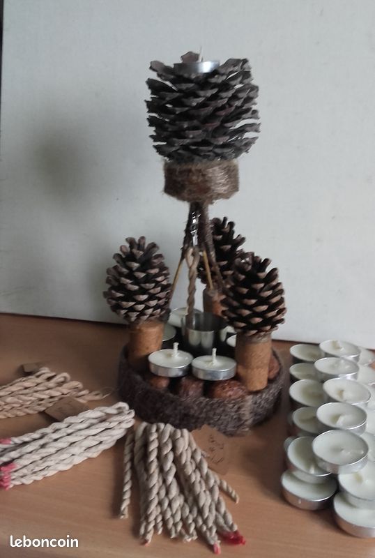 Bougeoir et brûleur d'encens à lévitation (35 bougies et 36 encens) (image 1)