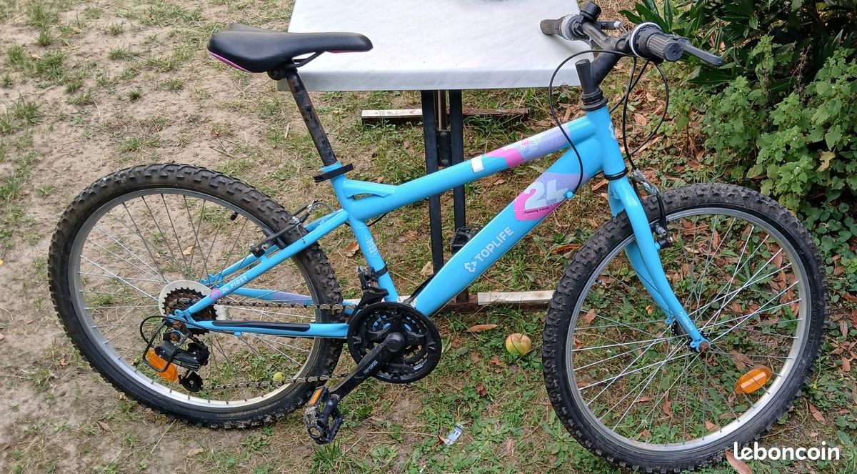 Velo Toplife Velo Carrefour 24 Pouces Velos Electriques Velo Top