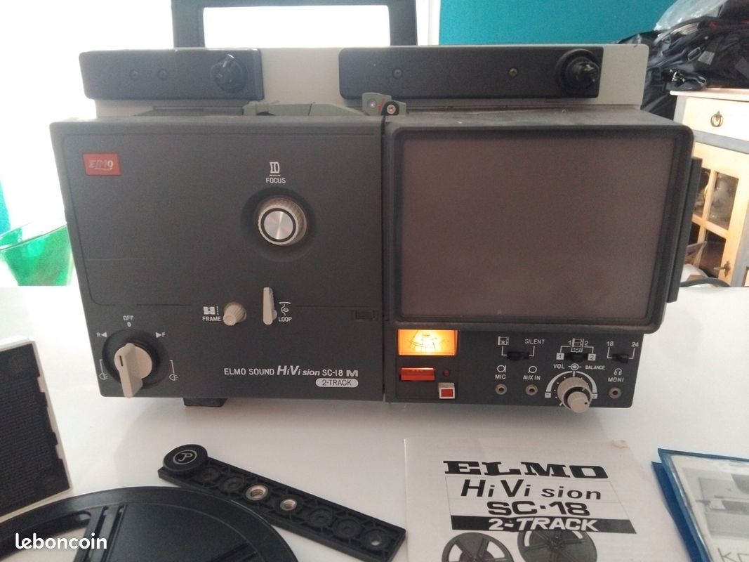 Projecteur Super 8 Elmo Gs 1200 d’occasion | Plus que 2 exemplaires à -70