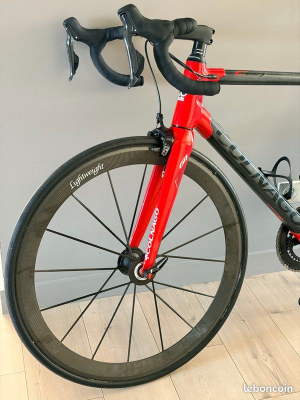 Vélo Route Colnago C64 PKSL Rouge - Carbone ETap AXS 12v - Taille 50S - Roues Carbone