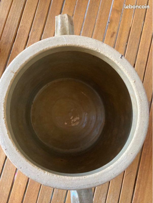 Pot à confit, à graisse en grès ancien (image 5)
